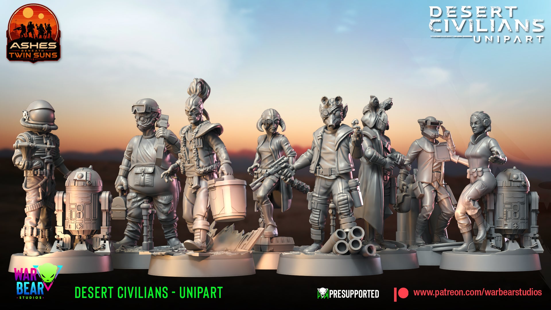 Desert Civilians - Unipart