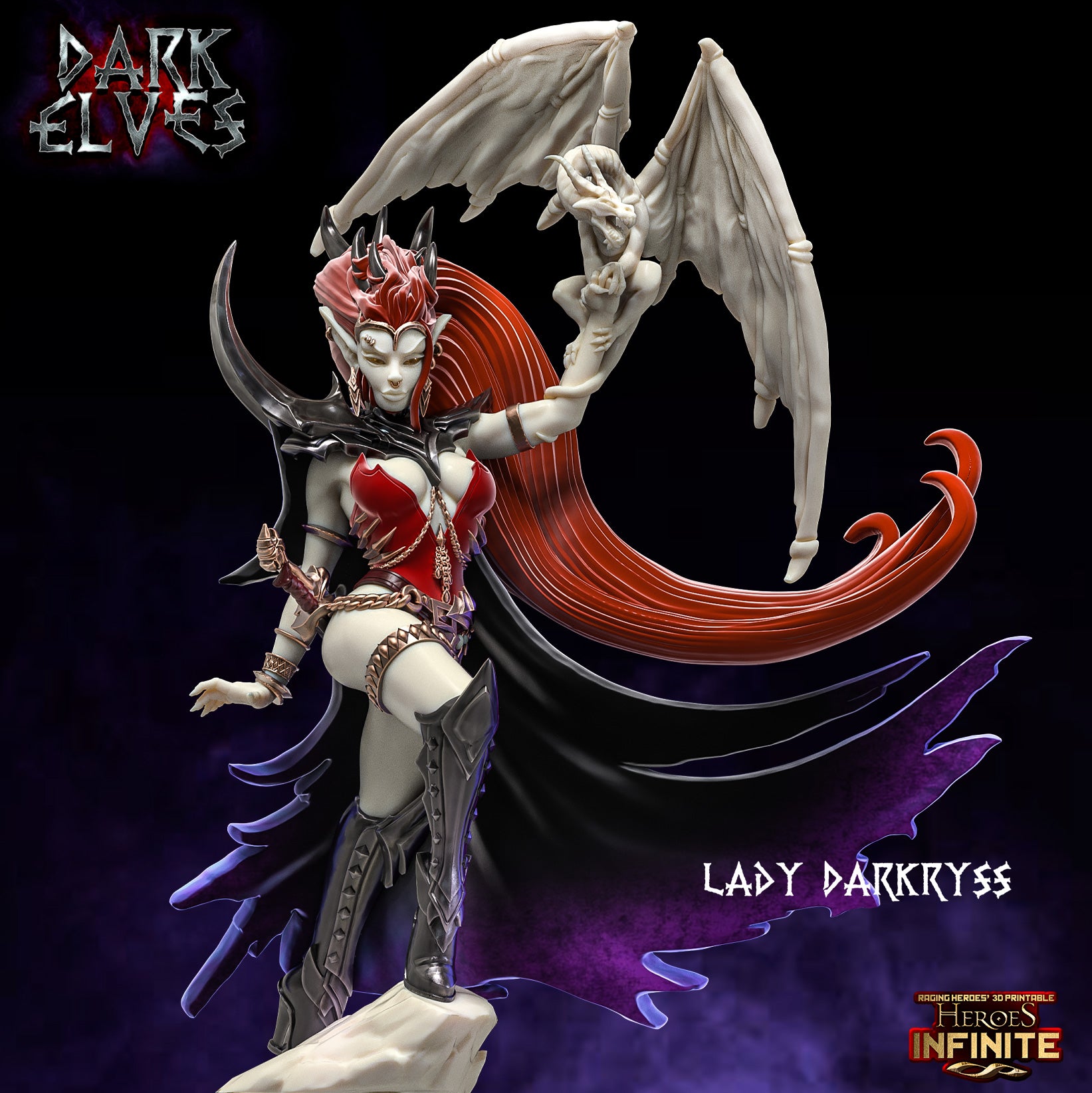 dame darkryss elfe noires