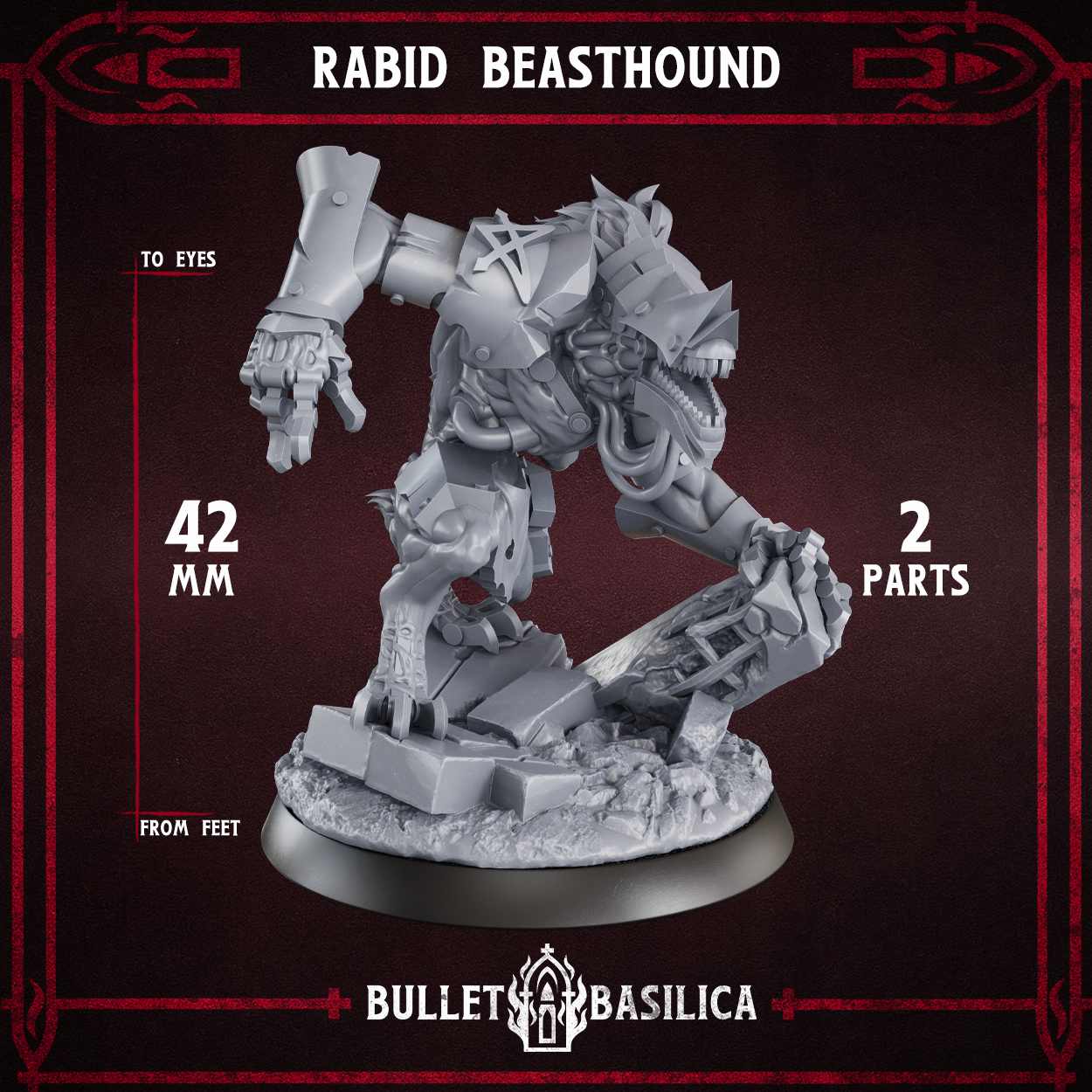 Rabid Beasthound compatible trench crusader