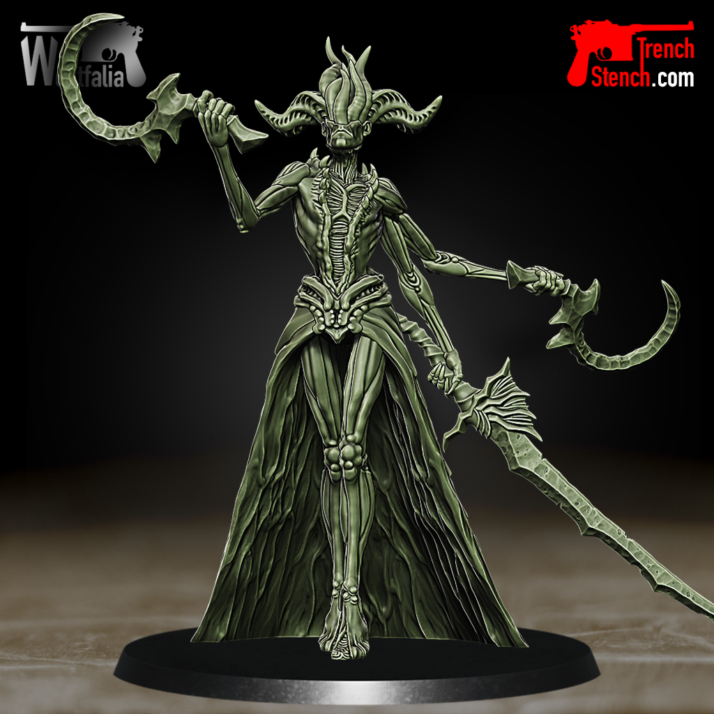 Fang of the Seething Black - Faceless compatible trench crusader