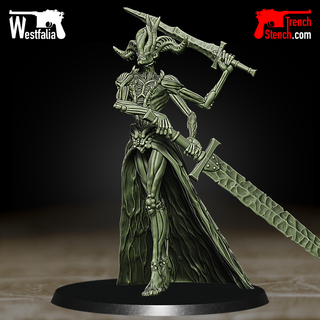 Fang of the Seething Black - Faceless compatible trench crusader