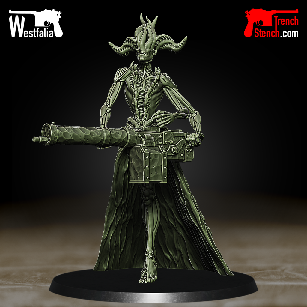 Fang of the Seething Black - Faceless compatible trench crusader