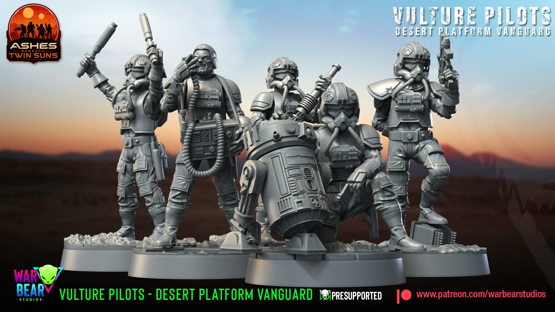 Vulture Pilots – Desert Platform Vanguard