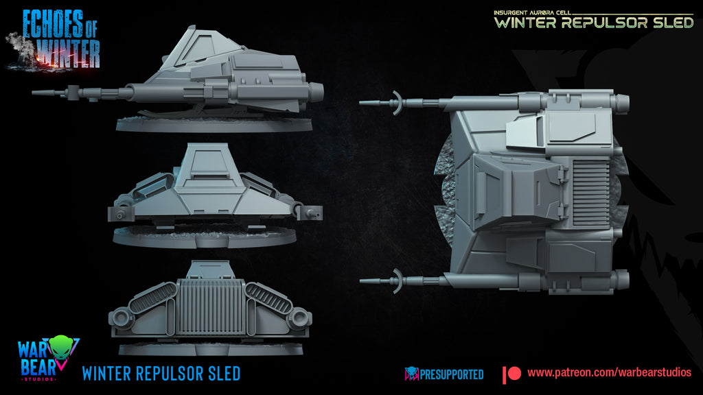 Winter-Repulsor-Schlitten