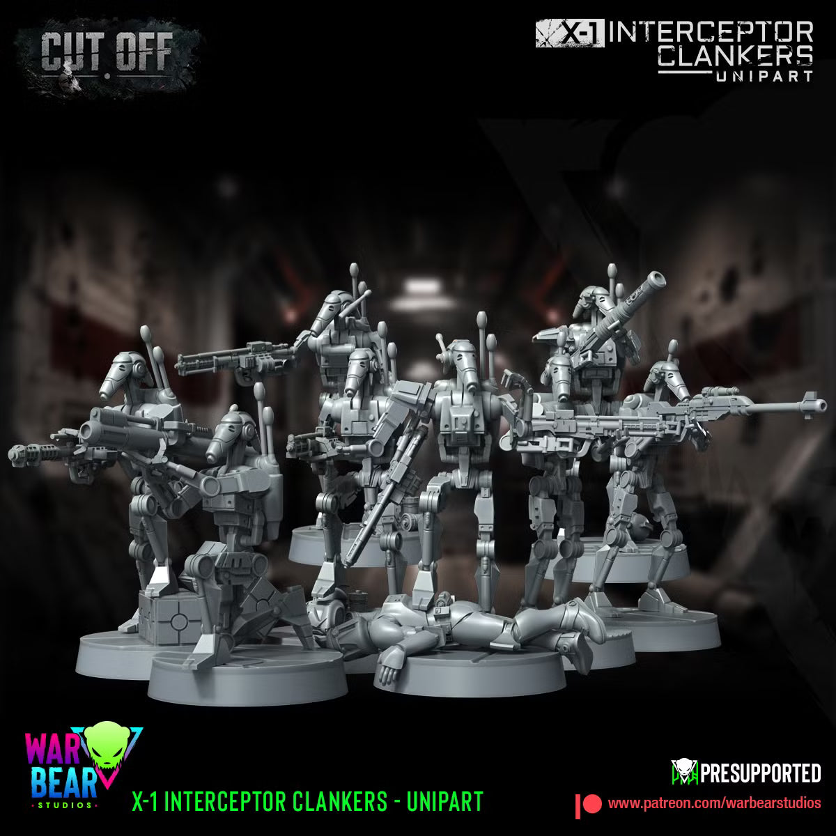 X-1 Interceptor Clankers - Unipart