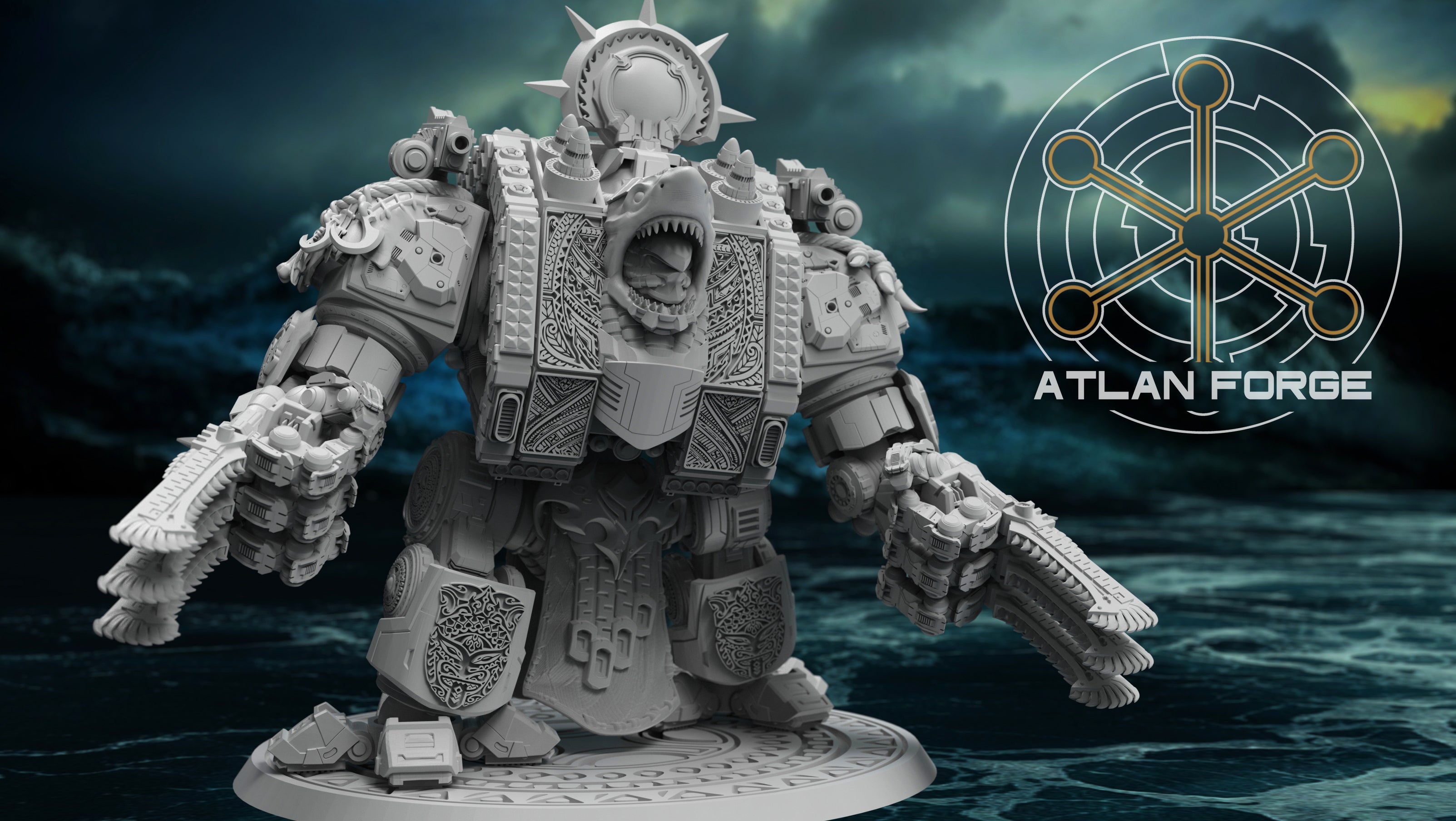 Attlan Forge - Wai Toa - Wandering Ancestor Dreadnought