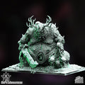 Exalted Greater Daemon of Plague height 12 cm