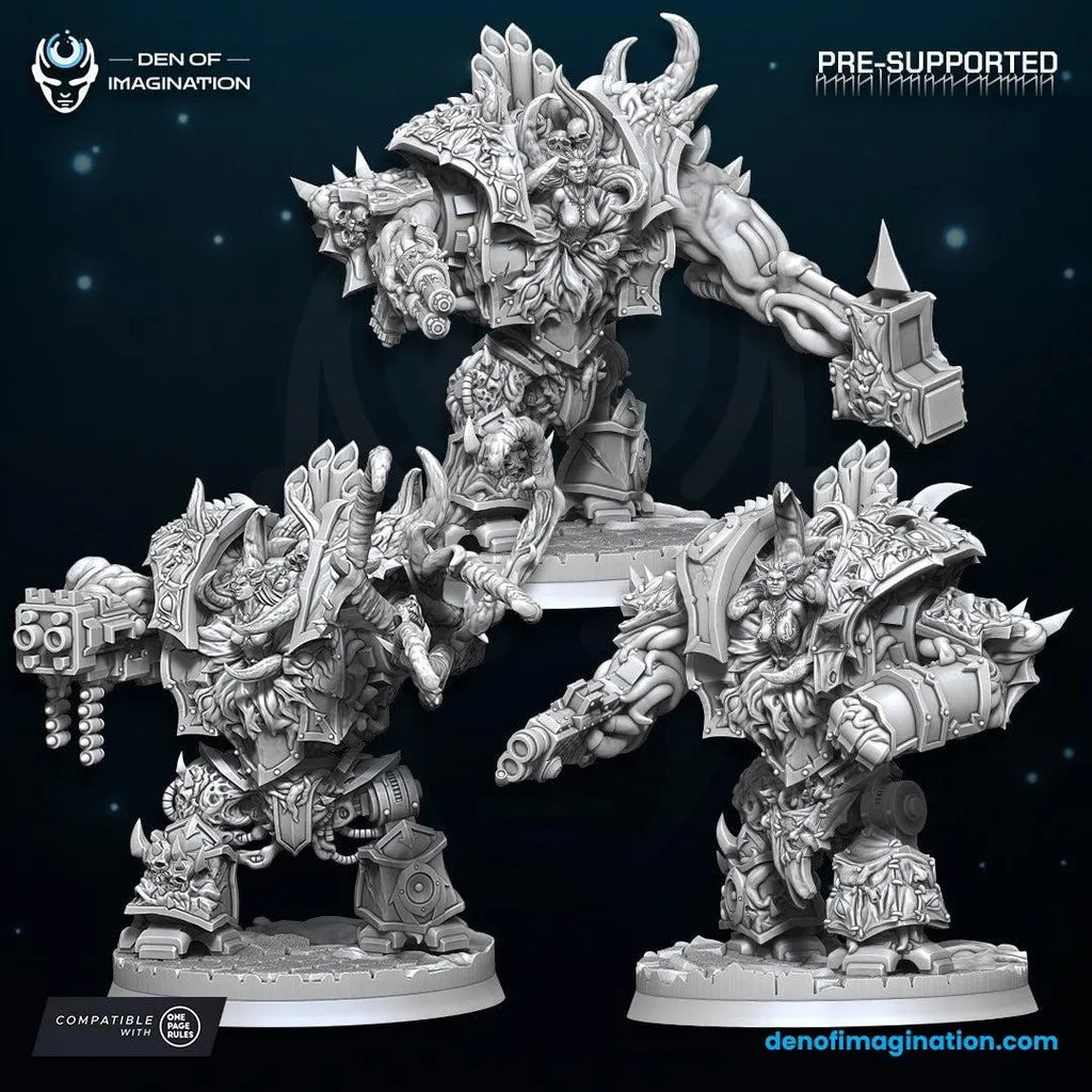 Juggernaut of Excess, helbrute, emperor children